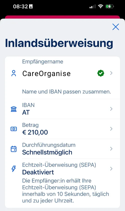 QR-Code Überprüfung